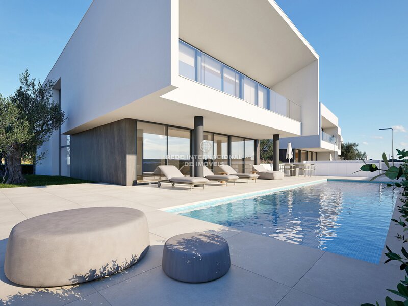 Apartment 4 bedrooms Modern under construction Lagos São Gonçalo de Lagos - garage, solar panels, swimming pool, air conditioning