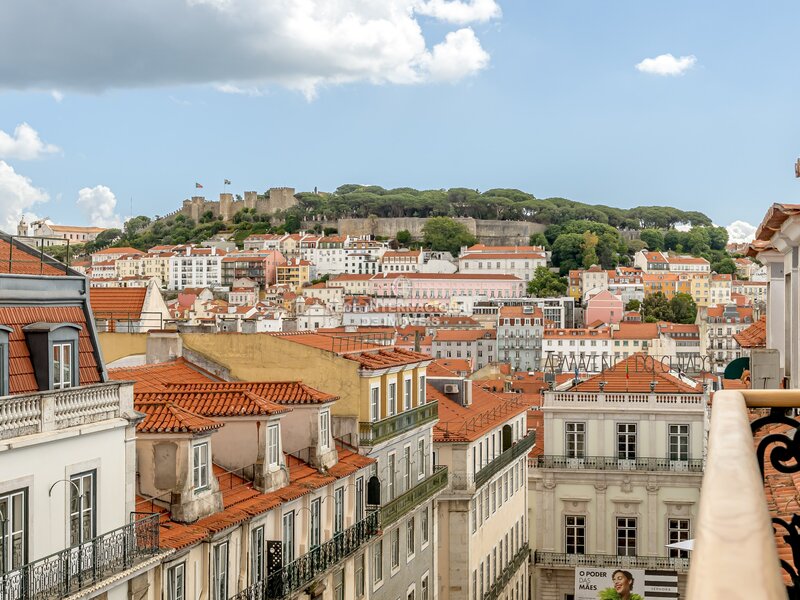 Apartamento Moderno no centro T1 Chiado (são Nicolau) Santa Maria Maior Lisboa - terraços