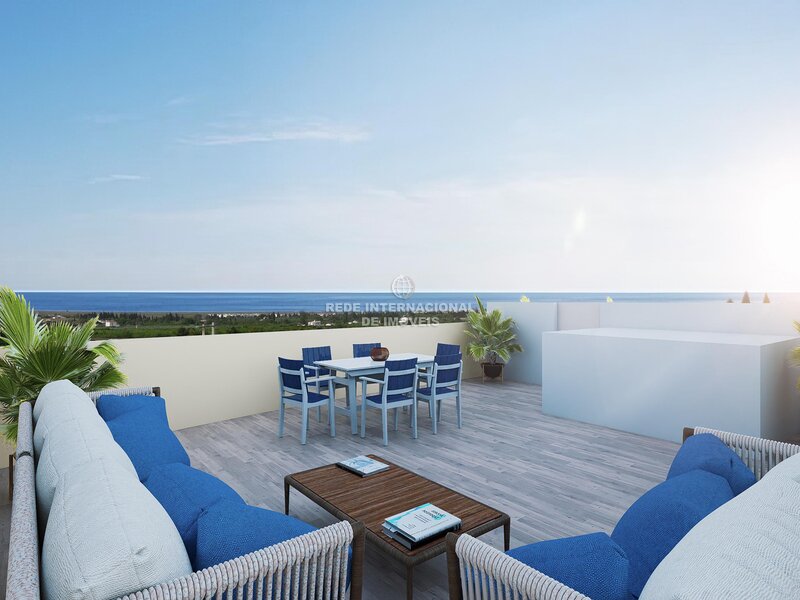 Apartamento Quinta do Caracol Tavira - equipado, bbq, garagem, terraços, vista mar, varandas