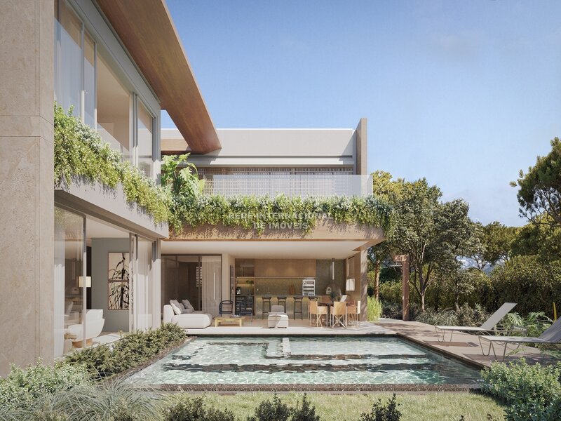 Apartamento T5 Birre Cascais - piscina, varandas, painéis solares