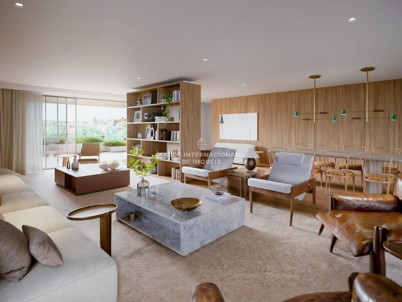 Apartamento T3, em construção a 200m da praia do Tamariz