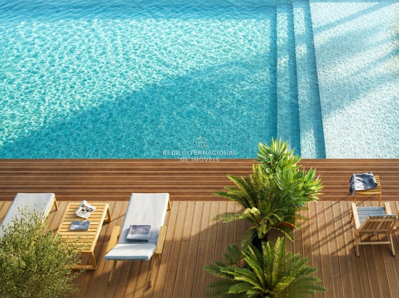 Apartamento T2 em construção Vilamoura Quarteira Loulé - jardim