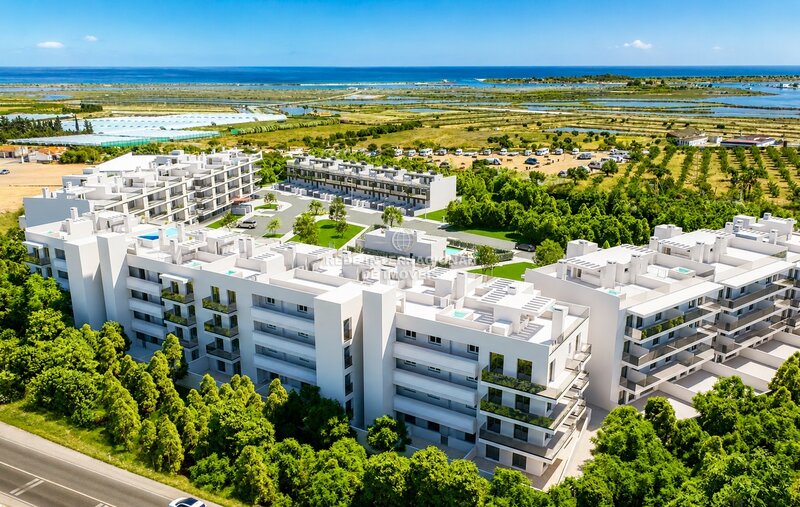 Apartment 2 bedrooms Tavira - balconies, sound insulation, garage, air conditioning, parking lot, swimming pool