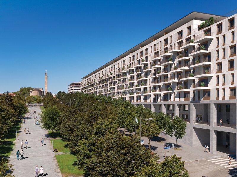Apartamento Moderno T2 Antas Campanhã Porto - equipado, piscina, jardins, parque infantil
