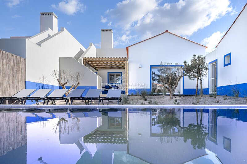 Haus V4 im zentrum Pego Carvalhal Grândola - gärten, sauna, swimmingpool, private wohnanlage, terrasse