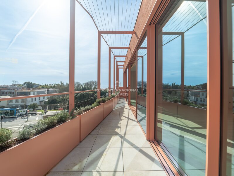 квартира T4+1 Foz Velha (foz do Douro) Porto - терраса, балкон, голландская печь, гараж, сад