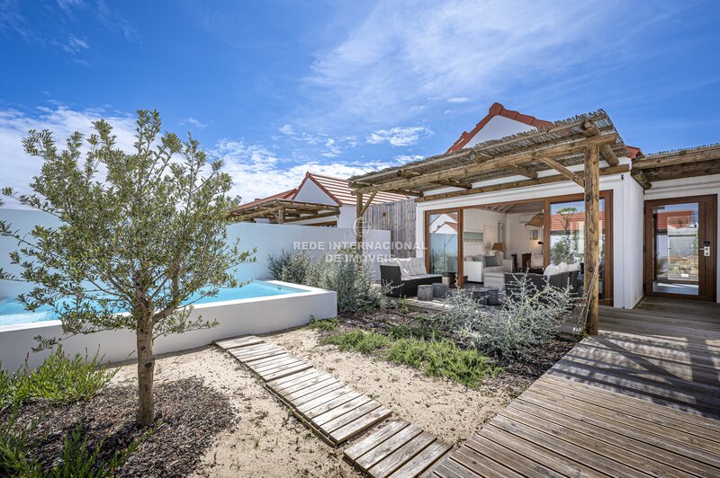 Huis V3+1 in het centrum Comporta Alcácer do Sal - tuin, airconditioning, groene zones