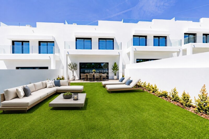 Apartment 4 bedrooms Bias do Sul Moncarapacho Olhão - solar panel, air conditioning, garden, terraces