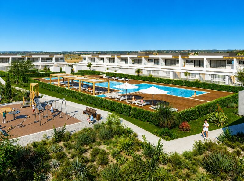 Apartment T3 Mexilhoeira Grande Portimão - uitgerust, terrasen, balkons, zwembad