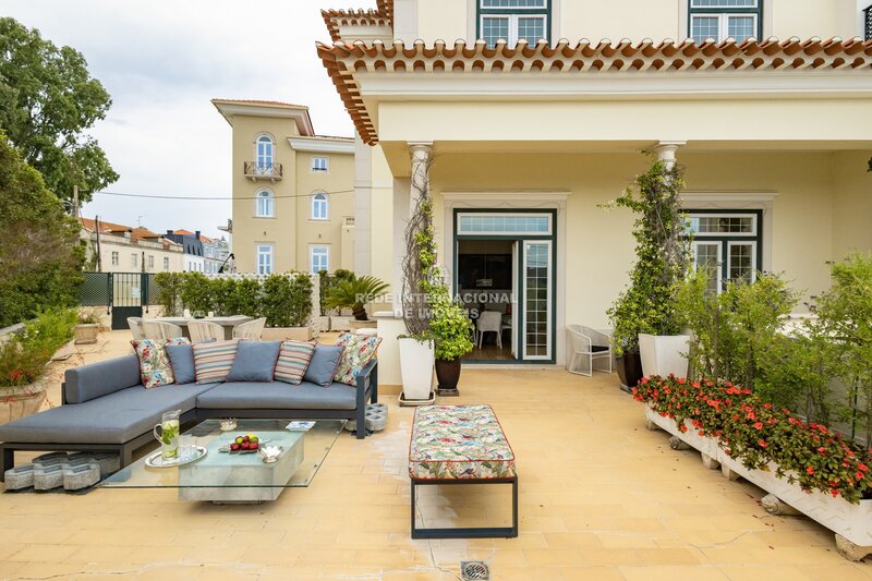 Apartment zeezicht T2+1 Cascais - terras, zeezicht, garage, tuin, berging