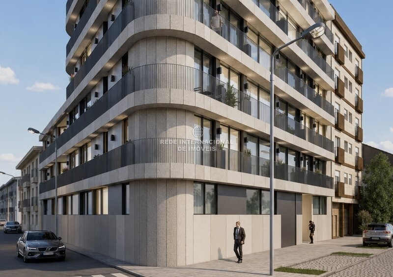 Apartamento T2 Paranhos Porto - ar condicionado, varanda, garagem, jardim