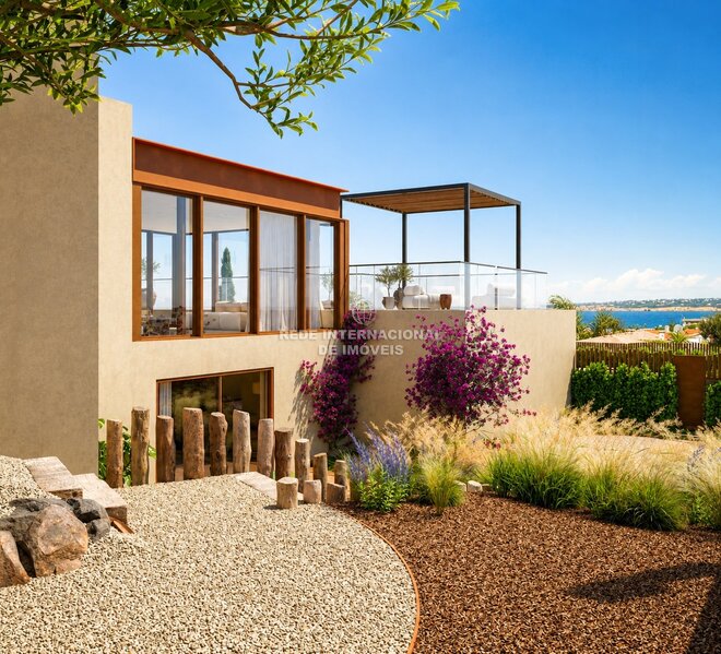 Apartment 3 bedrooms near the beach Galé Albufeira - store room, garage, terraces, gardens, swimming pool