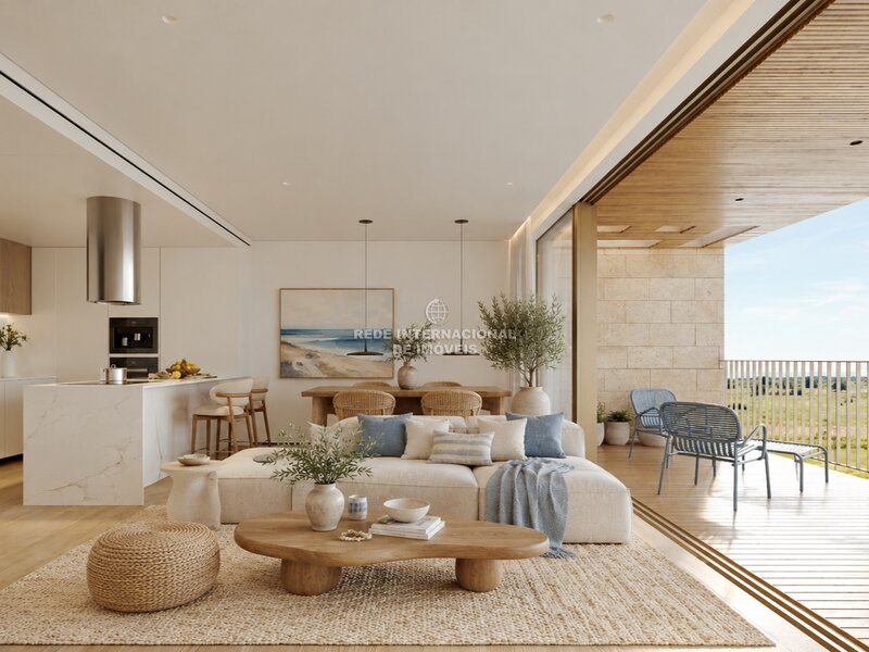 Apartment 1 bedrooms Vilamoura Quarteira Loulé - garage, gardens, terrace, gated community, green areas, equipped, tennis court, swimming pool, store room
