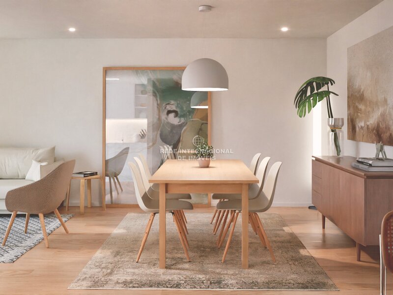 Apartamento T3 com área exterior em Matosinhos