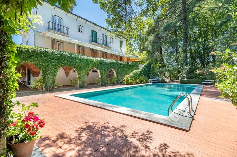 Quinta com casa Santa Maria Torres Novas - garagem, árvores de fruto, ténis, piscina