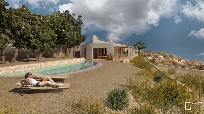 Land with approved project Porto Santo - sea view, water