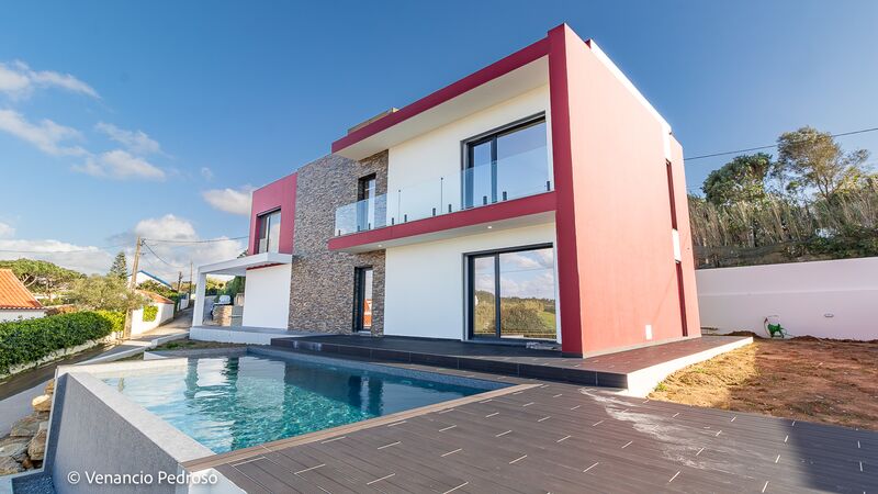 House new 4 bedrooms Ericeira Mafra - balcony, terrace, swimming pool, solar panels