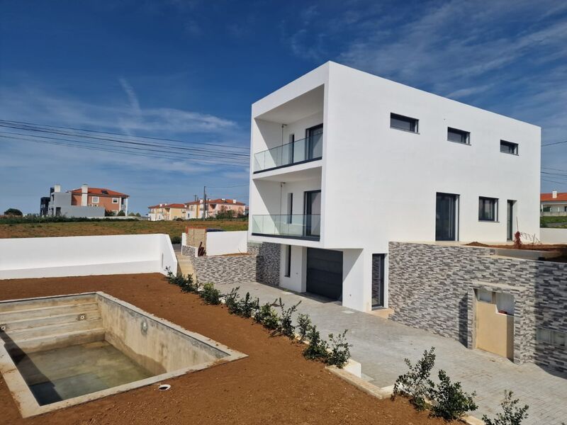 House nieuw V4 Ericeira Mafra - double glazing, private condominium, garage, air conditioning, swimming pool, sea view, garden, balcony, great view