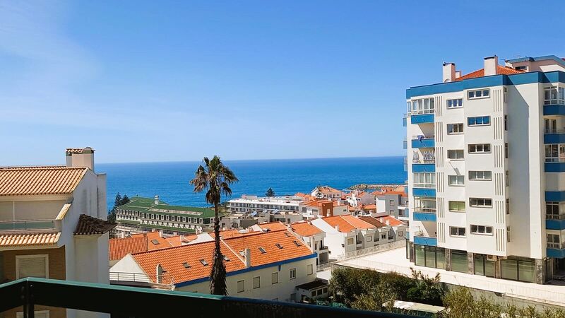 Apartment 2 bedrooms sea view Ericeira Mafra - balcony, fireplace, central heating, kitchen, garage, sea view, parking space