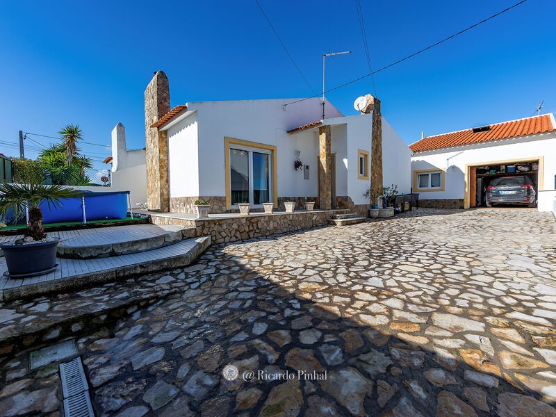 House V3 Single storey Ericeira Mafra - garage, attic, barbecue, swimming pool, backyard, equipped kitchen, fireplace