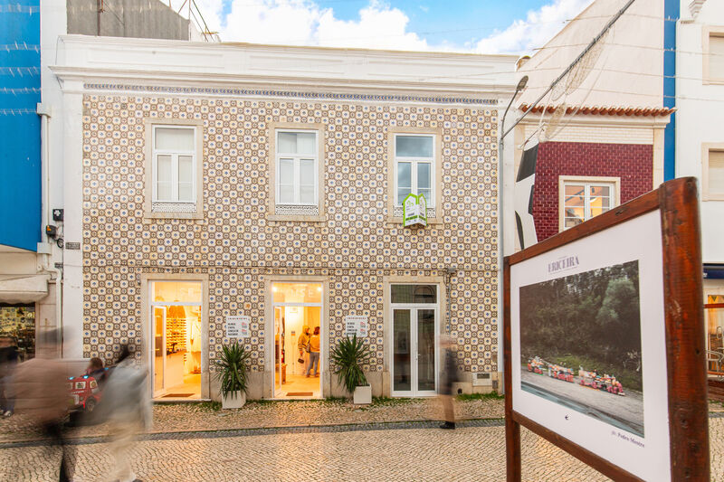 Building Refurbished Centro Ericeira Mafra - terrace, storefront