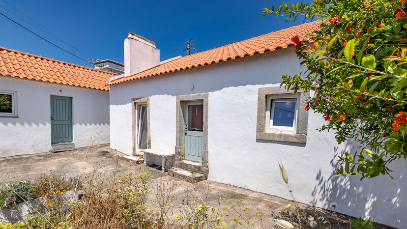 House V2 Refurbished Ericeira Mafra - equipped kitchen, tiled stove