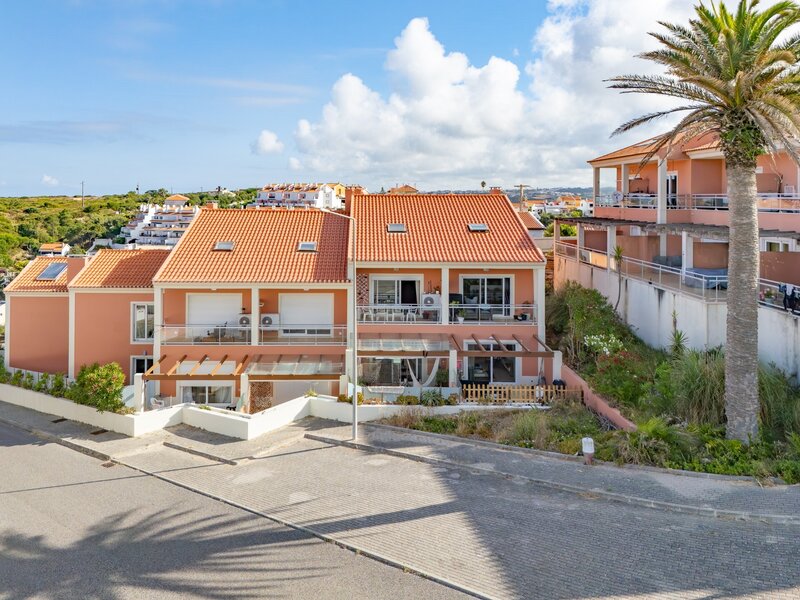 Wohnung T1 Ericeira Mafra - küche, doppelverglasung, ausgestattet, klimaanlage, terrasse, parkplatz