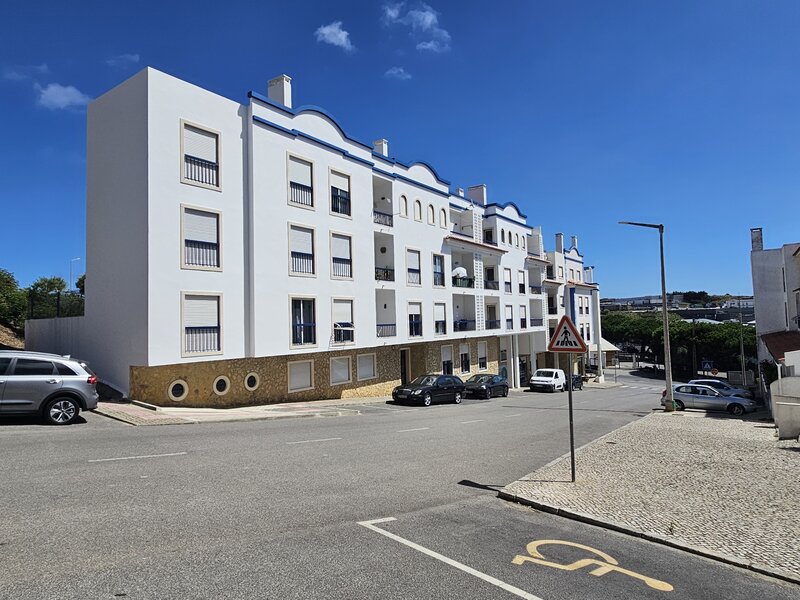 Wohnung T1 Ericeira Mafra - balkon, küche