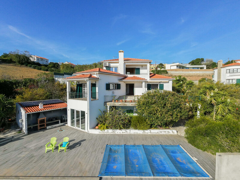 Omakotitalo V3 Ericeira Mafra - parveke, ilmastointi, uima-allas, piha, grilli
