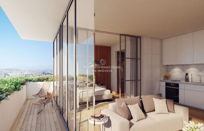 Apartamento de luxo no centro T2 Amoreiras Campolide Lisboa - jardim, varandas, mobilado, terraço, equipado, piscina, arrecadação