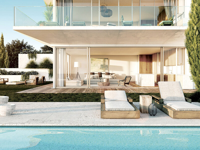 Apartment near the beach 2 bedrooms Alfanzina Lagoa (Algarve) - swimming pool, terraces