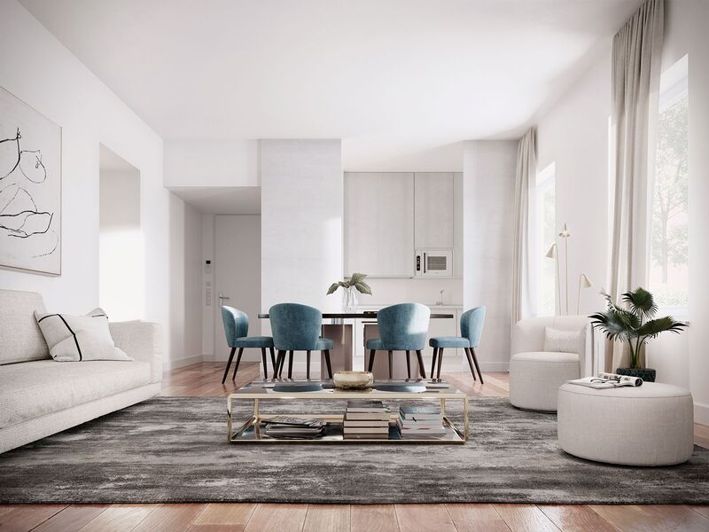 Apartamento novo T1 Alcântara Lisboa para comprar - arrecadação