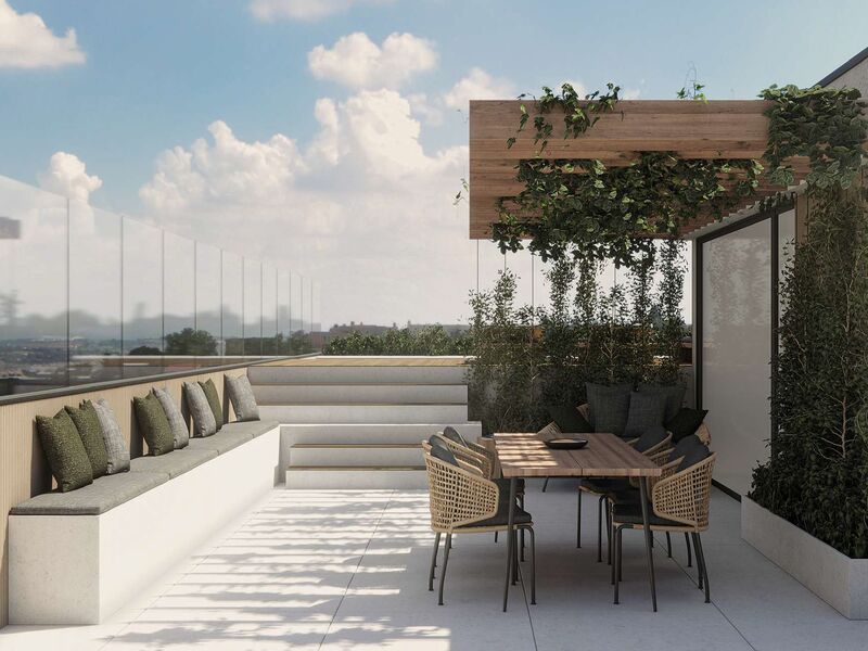 Apartamento T4 Duplex Parque da Cidade do Porto para venda - condomínio fechado, varandas, jardins, terraços, piscina