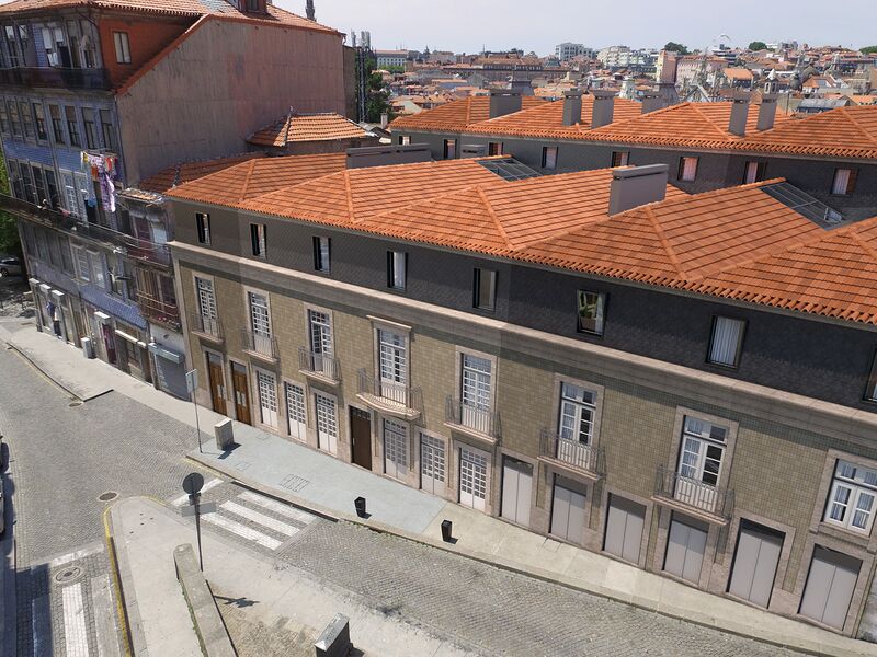 апартаменты T2 в центре Baixa Sé Porto - двойные стекла, система кондиционирования