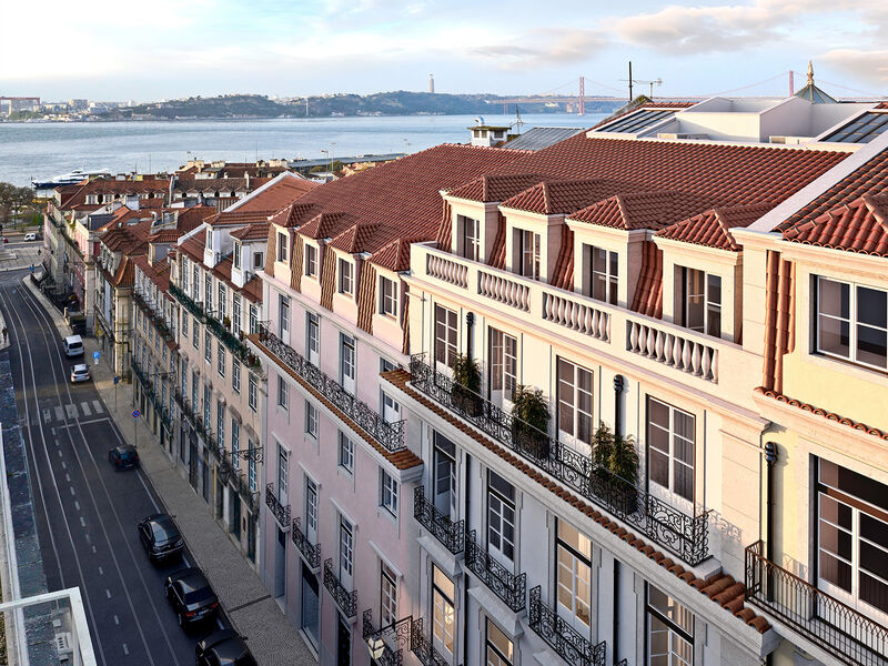 Apartment Modern T1 Misericórdia Lisboa - balconies, balcony, river view, garden