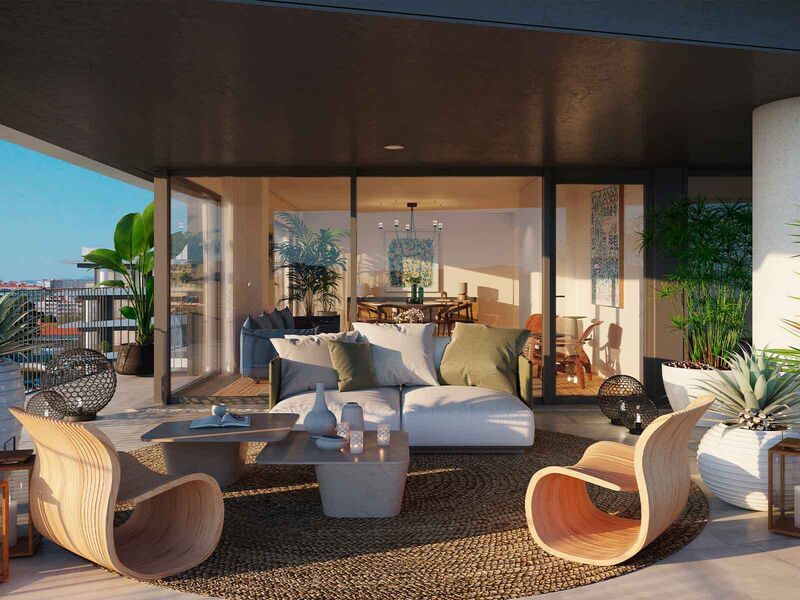 Apartamento T3 Renovado Campo Grande Lumiar Lisboa para venda - varandas, arrecadação, jardins, piscina