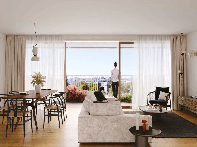 Venda Apartamento T3 Águas Santas Maia - condomínio privado, jardim, varandas