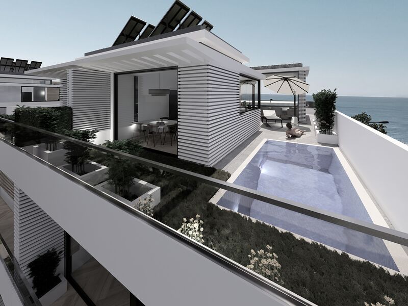 Venda Moradia V4 de luxo Canidelo Vila Nova de Gaia - painéis solares, terraços, varandas, piscina, garagem
