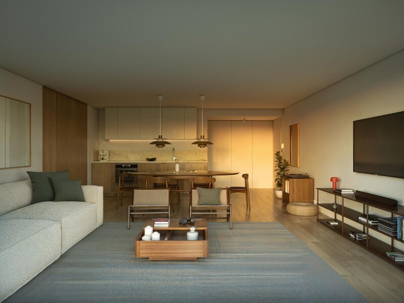 Apartamento Moderno T1 Álcácer do Sal Santa Maria do Castelo Alcácer do Sal - varanda, condomínio privado, piscina, sauna