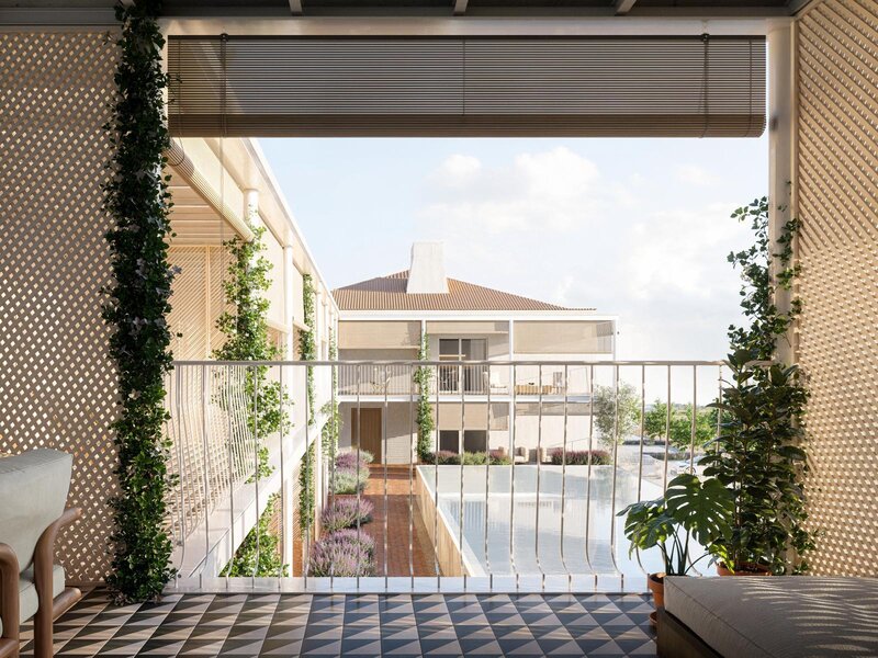 Apartamento Moderno T2 Álcácer do Sal Santa Maria do Castelo Alcácer do Sal - condomínio privado, sauna, piscina