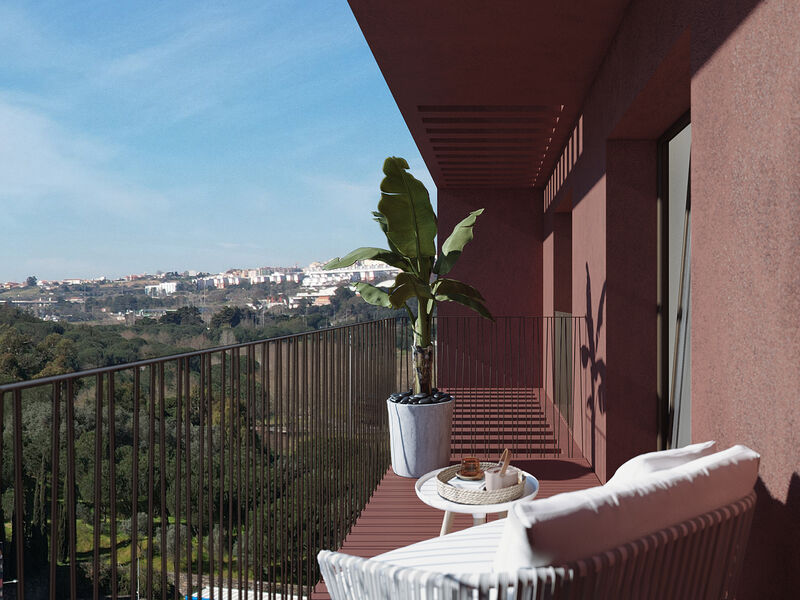 Apartment T3 Parque da Paz Almada - balconies, balcony