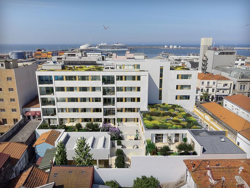 Apartamento Moderno T2 Praia Matosinhos - lugar de garagem, terraço