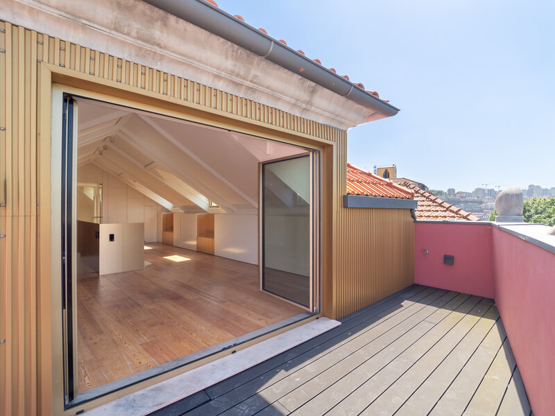 Apartamento T2 Duplex en el centro Centro  São Nicolau Porto - vistas al río, terraza