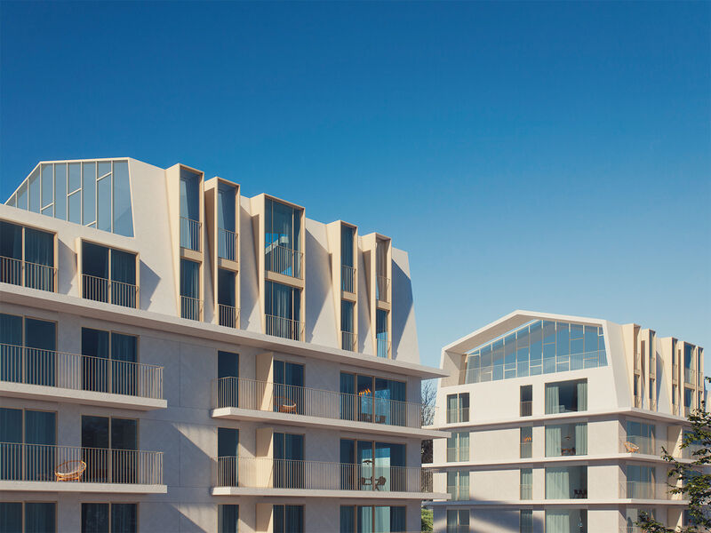 Apartment 2 bedrooms Modern Parque das Nações Olivais Lisboa - balcony, terrace, garage, parking space, gardens, balconies, terraces