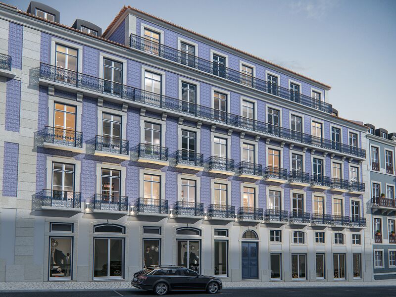 Apartment T2 Modern Santos Santos-o-Velho Lisboa - balcony, lots of natural light, equipped