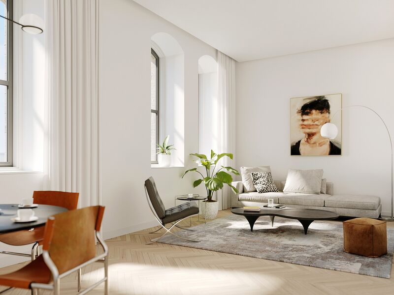 Apartment new 3 bedrooms Beato Lisboa - balcony