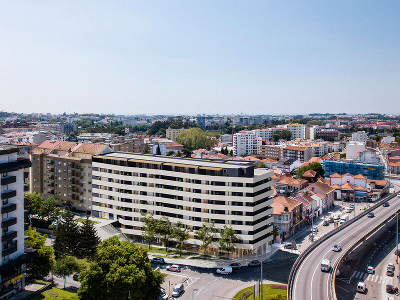 Apartment 2 bedrooms Luxury Fernão Magalhães Paranhos Porto - double glazing, terraces, green areas, balcony, garage, parking space, balconies, terrace