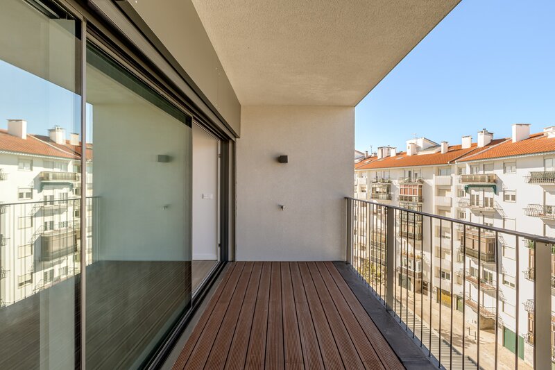Apartamento T2 com varanda em novo empreendimento em Carcavelos