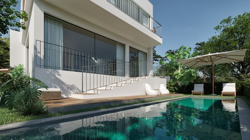 House V3 Murches Alcabideche Cascais - swimming pool, terrace, garden