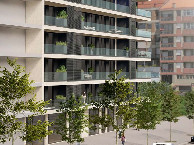 Apartment 3 bedrooms Foco Ramalde Porto - balconies, balcony, parking space, terrace, air conditioning, garage, terraces